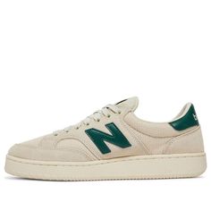 New Balance Pro Court 'Beige Green' Beige/Green PROCTCCG Low Sneakers Outfit, New Balance Pro Court, Adidas Yeezy Black, Nike Flight, New Balance Style, Perfect Summer Outfit, Black Gums, New Balance Men, Beige Shoes