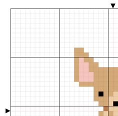 a crossword puzzle with a dog on it's face and the missing squares