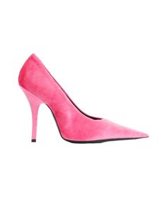 Balenciaga Knife Pump | italist Pink Knife, Pink Pumps, Balenciaga Shoes, Iconic Design, Pink Velvet, Luxury Accessories, Fashion Labels, Casual Bags, Shoe Game