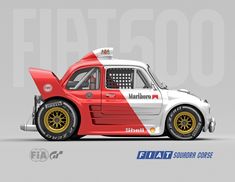 ArtStation - FIAT 500 GT, Marco Demartin Wagon R, Van Car, Fiat Cars, Fiat Abarth, Car Artwork, Custom Hot Wheels, Car Inspiration, Car Cartoon