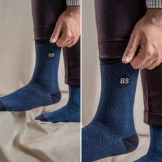 "Perfect and memorable gift for wedding party and groomsmen. Personalize your socks with monogram wordings. 18 colors options and fabulous packaging will definetely make the socks a perfect gift for your loved ones. 📐DIMENSION OF THE EMBROIDERY: 3 cm x 3 cm (Standard size) .. For bigger embroidery please select \"EMBROIDERED BIGGER\" Monogrammed with hand-made embroidery. Select name or initials for personalization. Embroidery can be done both on the ANKLE PART or TOP. Please specify it on the Groom Socks, Groomsmen Proposal Gifts, Groomsmen Socks, Embroidered Socks, Embroidered Initials, Groomsmen Proposal, Elegant Attire, Men Gifts, Groomsmen Gifts