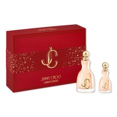 I Want Choo 2-Piece Gift Set - JIMMY CHOO I WANT CHOO 2PC SET 24Fragrance FamilyFloralScent TypeFloral Gourmand WoodyKey NotesTop - Mandarine Juice, Velvet PeachMiddle - Red Spider Lily, JasmineBase - Vanilla - I Want Choo 2-Piece Gift Set Jimmy Choo I Want Choo, Red Spider Lily, Christmas Tree Accessories, Spider Lily, Red Spider, Travel Perfume, Fragrance Cologne, Gift Sets For Women, Fragrance Set