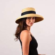 Hat With Ribbon, Straw Hats, Popular Style, Straw Hat, Grosgrain Ribbon, Resort Wear, Straw, Going Out, Braids