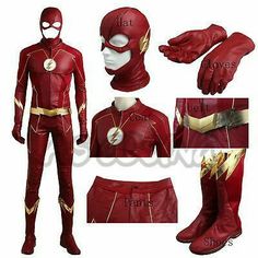 the flash cosplay costume from dc comics