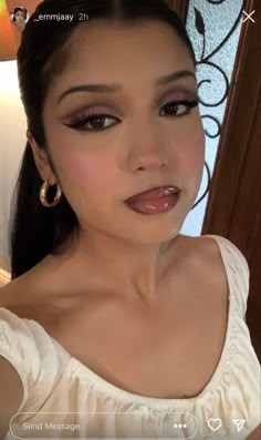 Latina Makeup, Pretty Makeup Looks, Pinterest Makeup, Edgy Makeup, Dark Makeup, Glamour Makeup, Makeup Looks Tutorial, Makeup Makeover