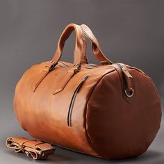 Tan Leather Duffle Bag  Men 25L, Shoulder Travel Weekender, Gym Sports Carry On, Handmade Overnight Mens Overnight Bag, Duffle Bag Men, Leather Duffle Bag Men, Mens Duffle Bag, Leather Duffel Bag, Bags Online Shopping, Leather Duffel, No Thanks, Leather Duffle Bag