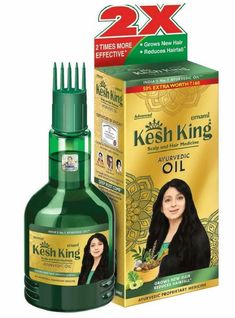 Product description Style name:New Pack with Selfie Comb  |  Design:Oil Clinically proven to be 2 times more effective than other ayurvedic oils, Kesh King Ayurvedic Hair Oil is the perfect answer to all your hair fall related problems. Kesh King Ayurvedic Hair Oil is a proprietary medicine with no side effects that contains the goodness of 21 Rare Ayurvedic Herbs. The secret of Kesh King’s success lies in gathering rare, precious herbs and processing them rigorously as prescribed in Ayurvedic s Hair Medicine, Hair Oil For Hair Growth, Ayurvedic Hair Oil, Ayurvedic Oil, Oil For Hair Growth, Ayurvedic Hair, Strengthen Hair Follicles, Reduce Hair Fall, Oil For Hair