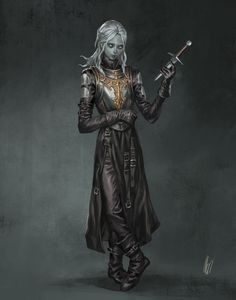 Dnd Dhampir Character Art, Changeling 5e, Changeling Monk, Dnd Changeling Art, Changeling Rogue, Changeling Dnd, Fantasy Races