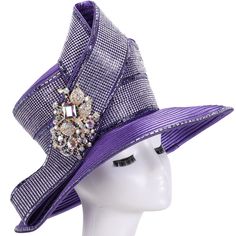 Giovanna HR22140 1 piece Brim Hat Colors: Black, Gold, Purple, Red, White Sizes: One Size Fitted High Crown Hat For Fall, Wide Brim Winter Party Hat, Evening Costume Hats With Flat Brim, Winter Party Top Hat With Flat Brim, Flat Brim Costume Hats For Evening, Flat Brim Top Hat For Winter Party, High Crown Hats For Winter Party, High Crown Winter Party Hat, Purple Wide Brim Winter Hat