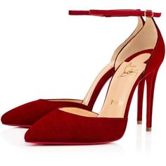 Heels Louboutin, Mode Shoes, Closet Wishlist, Suede Leather Shoes, Louboutin Heels, Christian Louboutin Heels, Gorgeous Shoes, Fabulous Shoes