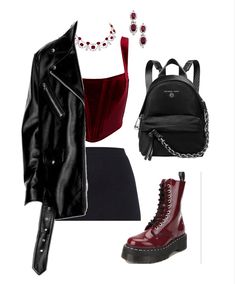 Rock Star Outfit, Rockstar Style, Rockstar Aesthetic, Goth Outfit, Chique Outfits, Stage Outfits, Mode Inspiration