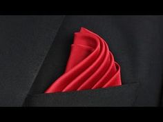 Rose Pocket Square Fold, Suit Pocket Square Fold, Square Spiral Staircase