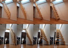 there are pictures of stairs in the house