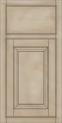 an image of a drawing of a cabinet door