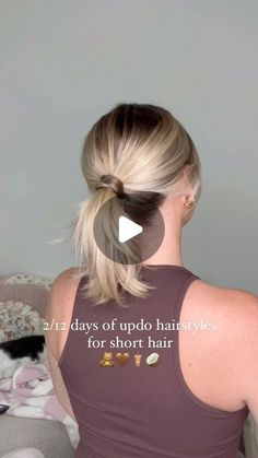 Easy Braids for Beginners: Step-by-Step Guide Easy Updos For Short Hair For Work, Short Hair Styles Ponytail, Short Hairstyle Ponytail, Ponytail Hairstyles Easy Short Hair, Easy Hair Updos For Beginners Short Hair, Short Hair Styles With Clips, Easy Updos For Shoulder Length Hair, Ponytail Hairstyles Short Hair, Ponytail For Short Hair