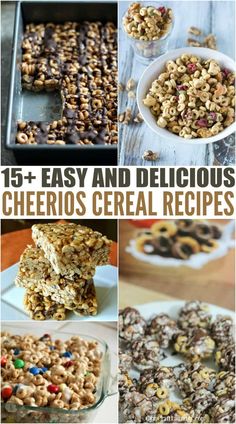 the best and most delicious cheerios cereal recipes