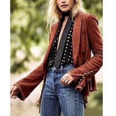 Great Shopping Free People Throwback Corduroy Flare Sleeve Fall Jacket, Womens Coats Jackets Military Blazer, Bohemian Jackets, Jackets Fashion, Anthropologie Jacket, Free People Jacket, Corduroy Blazer, Peplum Styles, Women's Jackets, Fall Jackets