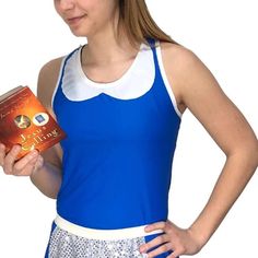 Provincial Belle from Beauty and Beast Inspired racerback - Rock City Skirts Athletic Fabric, Beauty And Beast, Rock City, Arm Sleeves, Arm Sleeve, A Rock, Fabric Care, Womens Shirts, Hand Wash