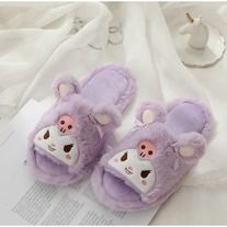 Bunny Slippers, Melody Hello Kitty, Comfort Shoe, Cute Slippers, Hello Kitty My Melody, Warm Shoes, Home Indoor, Women Slippers, Slippers For Girls