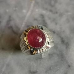 Modern Silver Ruby Ring With Oval Shape, Modern Silver Ruby Ring With Polished Finish, Silver Ruby Ring With Cabochon, Modern Silver Ruby Rings, Modern Silver Rings With Ruby, Silver For Men, Mens Silver Jewelry, Man Ring, Ring Ruby