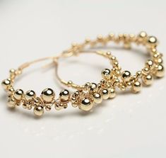 Big Gold Hoop Earrings, Golden Berries, Rough Gemstone Jewelry, Tiny Gold Earrings, Black Crystal Earrings, Triple Hoop Earrings, Earrings Golden, Hammered Hoop Earrings, Unusual Earrings