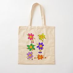 100% cotton reusable shopping carry bag with digital print on one side. Family of fun, smiley flower children! Cute Yellow Cotton Bags, Fun Cotton School Bags, Playful Cotton Rectangular Bag, Playful Cotton Rectangular Bags, Playful Rectangular Cotton Bag, Playful Rectangular Cotton Bags, Playful Cotton Canvas Bag For Daily Use, Playful Cotton Bag For Gift, Playful Everyday Cotton Canvas Bag