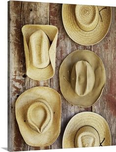 Hat Gallery Wall, Equestrian Decor, Chapeau Cowboy, Cowboy Up, Down On The Farm, Straw Hats, Love Hat, Taos, Cowboy And Cowgirl