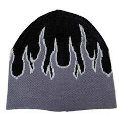 Introducing the COUVER Unisex Flame Fire Design Cuffless Beanie Hat Ski Beanie Hat, a must-have accessory for both style and functionality. Crafted with a blend of 55% Cotton and 45% Acrylic, this beanie offers a soft and comfortable feel, making it perfect for all-day wear during chilly weather. Its dual-layer knitted construction provides added warmth and durability, ensuring it stands up to the demands of outdoor activities. At 8 inches in length, this beanie fits most head sizes with ease, o Ski Beanie, Beanie Fits, Fire Design, Fire Designs, Winter Adventure, Chilly Weather, Beanie Hat, Beanie Hats, Cloth Bags