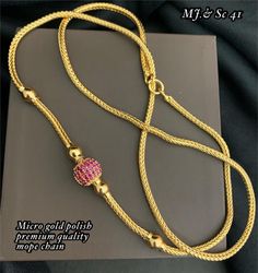 Thali Chain Designs Gold, Mugappu Designs, Chain Designs Gold, Thali Chain, Marriage Songs, Gold Jewelry Prom, Mangalsutra Chain, Gold Bangles Indian