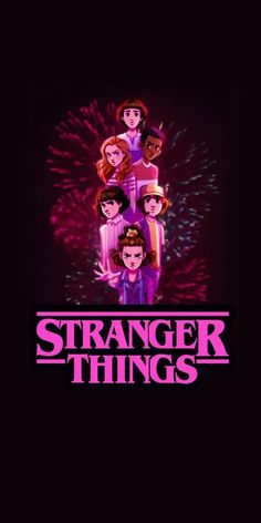 the poster for netflix's new show, strange things