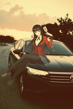 Wallpaper Girl Anime Yumeko Kakeguri Jetta VW Jetta Mk6, Future Wallpaper, Character Art, Wallpapers, Anime, Quick Saves, Art