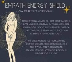 Empath Energy, Energy Shield, Art Spirituality, Intuitive Empath, Protect Your Energy, Spiritual Journals, Energy Healing Spirituality