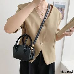 Olivia Mark - New bags female bags mini fashion crossbody bag ladies shoulder bag female handbag cell phone bag Trendy Phone Bag For Office, Trendy Office Phone Bag, Trendy Office Crossbody Phone Bag, Chic Handheld Phone Bag For Office, Chic Portable Phone Bag For Office, Handheld Phone Bag For Office, Female Bags, New Bags, Cell Phone Bag