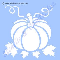 the stencils and crafts inc logo is shown in front of a blue background