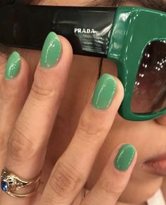 Green Nails Acrylic Coffin, Green Nails Acrylic, Nails Acrylic Coffin, Designs For Short Nails, Nail Time, Acrylic Coffin, Hair Skin Nails