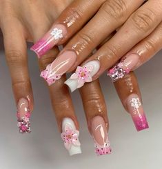 Bad Nails, Minimal Nails, Simple Acrylic Nails, Dope Nail Designs, Really Cute Nails