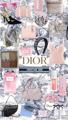 DIOR Collage Wallpaper, Christian Dior, Dior, Collage