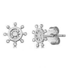 Sterling Silver Captains Wheel Ship Boat Nautical Helm Pirate Earrings 925 New Jewelry Female Unisex All our silver jewelry is crafted from .925 silver also commonly referred to as sterling silver. Sterling silver is the standard for beautiful high-quality silver jewelry and cannot be replicated by lower priced silver plated jewelry. It is 92.5% pure silver, mixed with alloys to add strength and durability to stand the test of time. Keep your fine jewelry shiny and elegant by storing it properly Pirate Earrings, Captains Wheel, Ship Boat, Tarnish Remover, Silver Plated Jewelry, New Jewelry, Pure Silver, Sterling Silver Earrings, Silver Plate