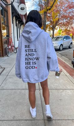 Be Still and Know Hoodie Bible Verse Sweatshirt Religious Streetwear Christian Oversized Hoodie for Women Trendy Jesus Pullover Hoodie Gift - Etsy Hoodie For Women, Be Still And Know, Oversized Hoodie, Oversize Hoodie, Kids House, Be Still, Bible Verse, San Jose, Pullover Hoodie