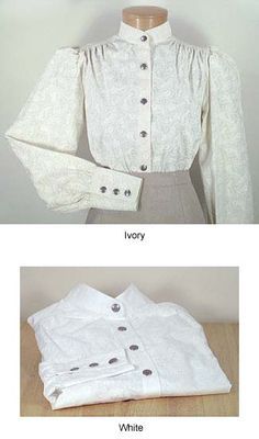 1890s Shirt Waist, 1890s Blouse, Walking Skirt, Victorian Shirt, 1880s Fashion