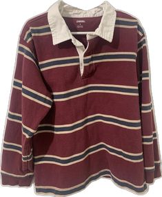 Polo Aesthetic, Polo Shirt Outfit, Silly Clothes, Vintage Polo Shirt, Outfits Long Sleeve, Boy Shirt, Striped Long Sleeve Shirt, Swaggy Outfits, Cute Shirt