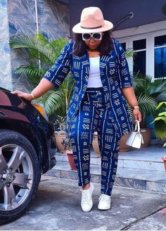 Ankara Jackets For Women, African Pants Suit, Ankara Suit, Ankara Trousers, African Print Pants, Kitenge Designs, Ankara Jackets, Pant Suits For Women, African Outfits