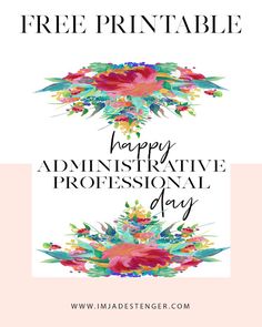 the free printable happy anniversary professional day card