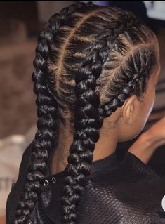 Two Braid Hairstyles, Blonde Balayage Highlights, Braided Hairstyles For Black Women Cornrows, Twisted Hair, Girls Hairstyles Braids, Girls Braids, Cornrow, Cornrow Hairstyles, African Braids Hairstyles