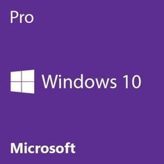 windows 10 pro product key with microsoft logo on the front and microsoft logo on the back