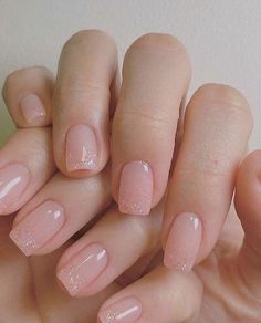 Milky Nails, Subtle Nails, Simple Gel Nails, Casual Nails, Work Nails, Blush Nails, Cute Gel Nails, Bride Nails, White Nail