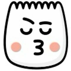 a white and black cat with three eyes on it's face is shown in the shape of a number 3