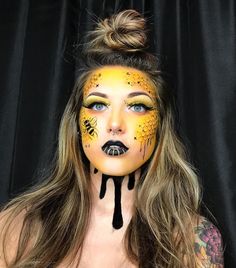 Fantasy Insect, Exotic Makeup, Creative Halloween Makeup