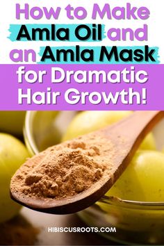 Amla Powder Hair, Amla Oil For Hair Growth, Hemp Oil For Hair, Natural Hair Recipes, Amla Powder, Amla Hair Oil, Rapid Hair Growth, Amla Oil