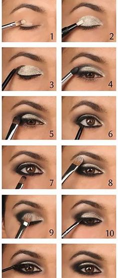 Did you ever try any of these smokey eye makeup looks? Now, It's not hard to get beautiful smokey eyes if you read these 10 smokey eye makeup tutorials. Smokey Eyes Tutorial, Beginner Eyeshadow, How To Do Eyebrows, Trendy Eyeshadow, Brow Tint, Wedding Makeup For Brown Eyes, Smokey Eye Tutorial, Smokey Eye Makeup Tutorial, Makeup Tutorial Eyeshadow